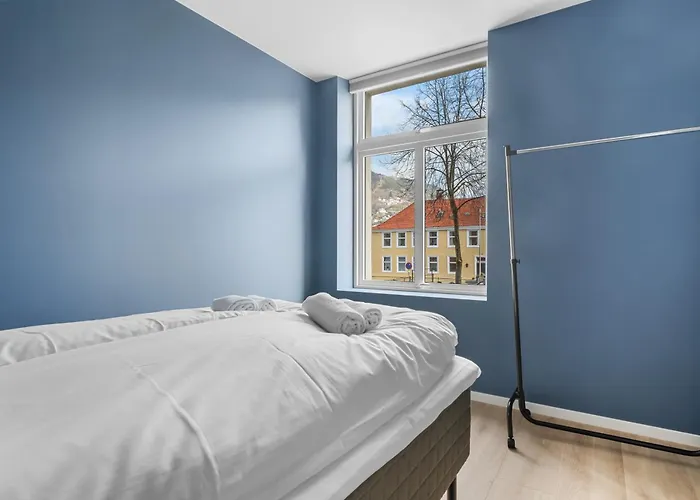 Beds I Cozy Corner Apartament Bergen